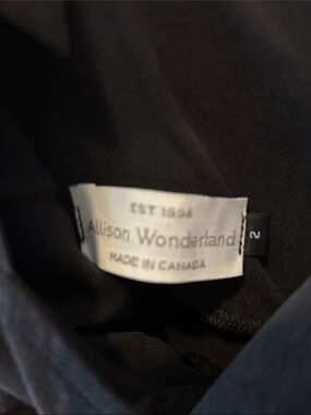 Allison Wonderland Black Garment - Allison Wonderland